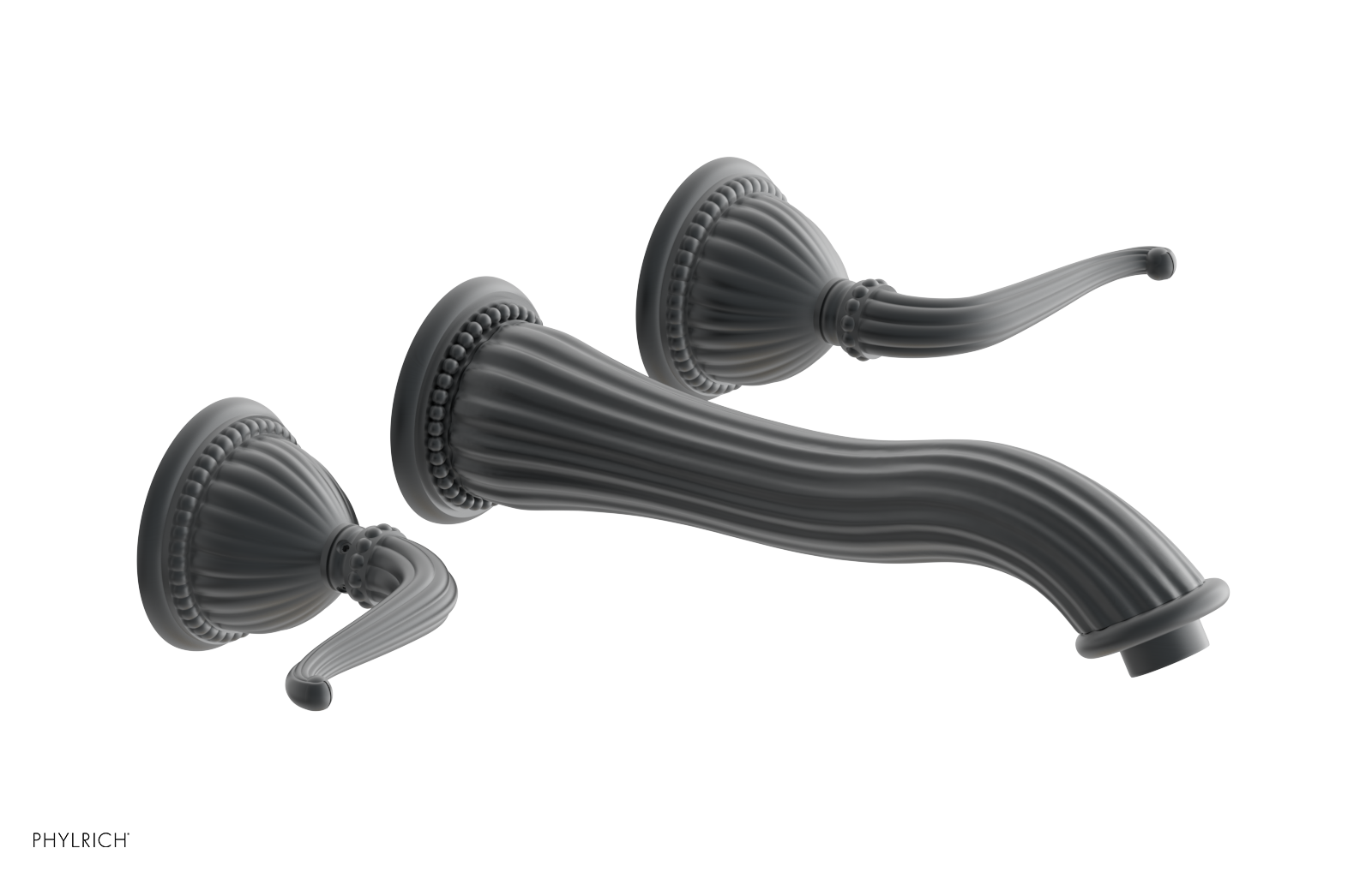 GEORGIAN & BARCELONA Wall Lavatory Set Lever Handles WL141