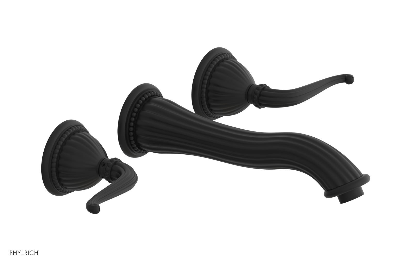 GEORGIAN & BARCELONA Wall Lavatory Set Lever Handles WL141