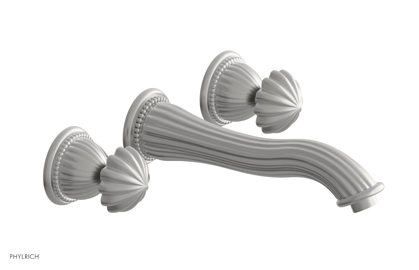 GEORGIAN & BARCELONA Wall Lavatory Set Round Handles WL361
