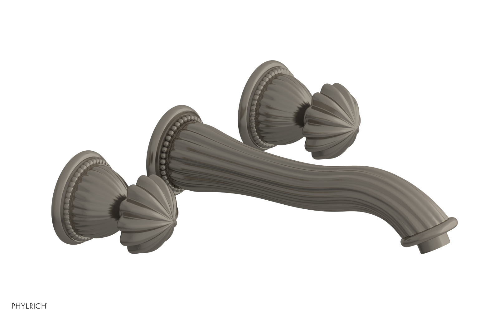 GEORGIAN & BARCELONA Wall Lavatory Set Round Handles WL361