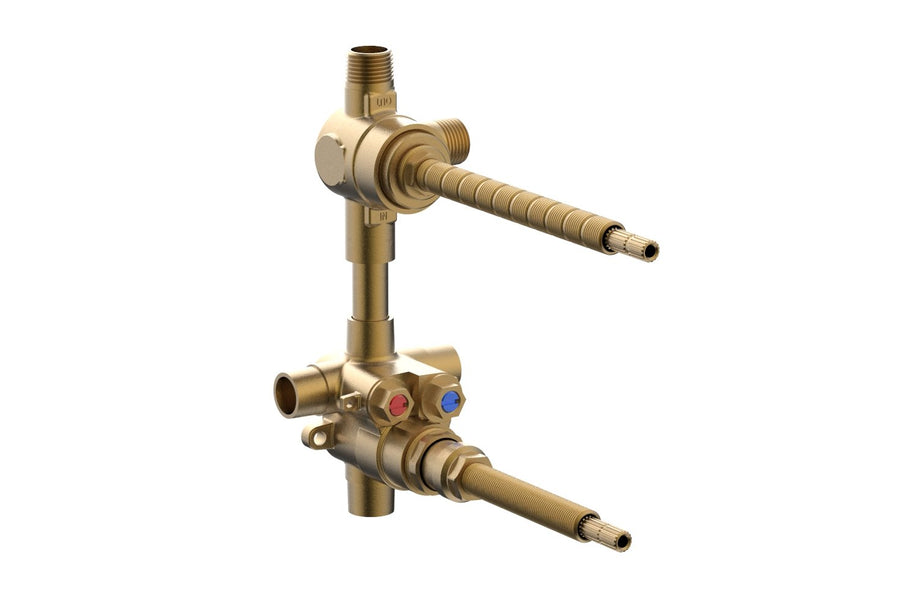 1/2" Thermostatic Valve with 2 Way Diverter 1-132