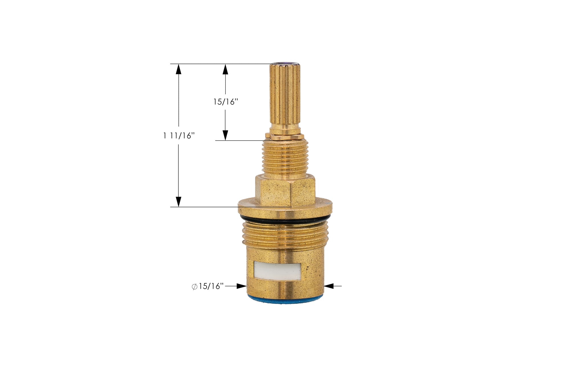 Cold 3/4" Cartridge for Deck Tub - 10239