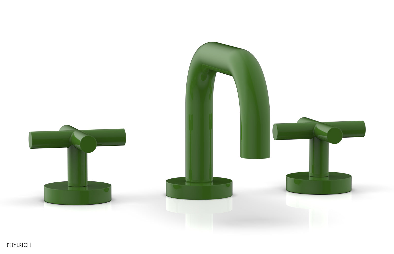 TRANSITION - Widespread Faucet - Low Spout, Cross Handles TRANSITION - Widespread Faucet - Low Spout, Cross Handles