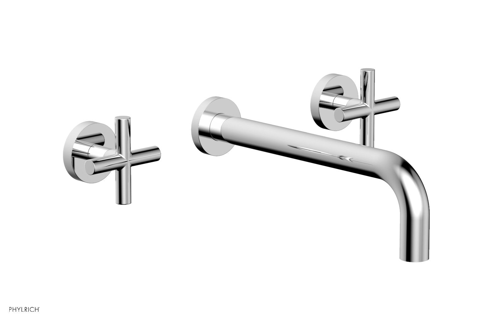 TRANSITION - Wall Lavatory Set 10" Spout - Cross Handles 120-11-10