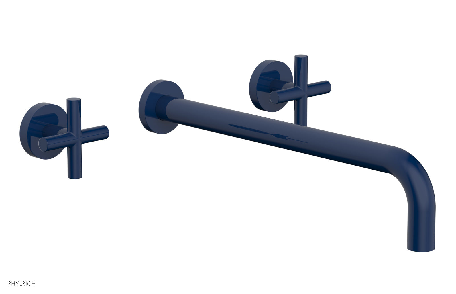 TRANSITION - Wall Tub Set 14" Spout - Cross Handles 120-56-14