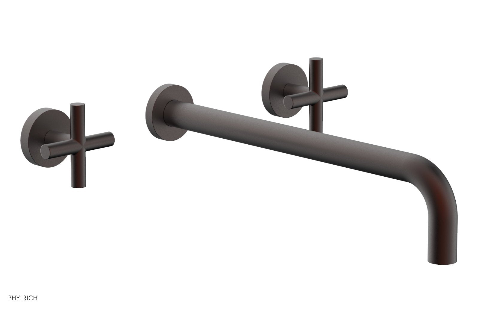 TRANSITION - Wall Tub Set 14" Spout - Cross Handles 120-56-14