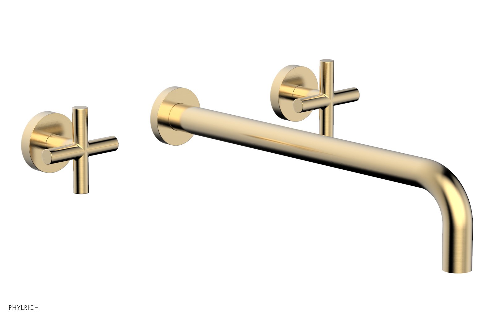 TRANSITION - Wall Tub Set 14" Spout - Cross Handles 120-56-14