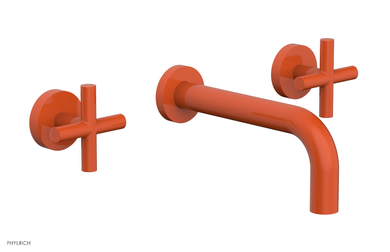 TRANSITION - Wall Lavatory Set 7 1/2" Spout - Cross Handles 120-11