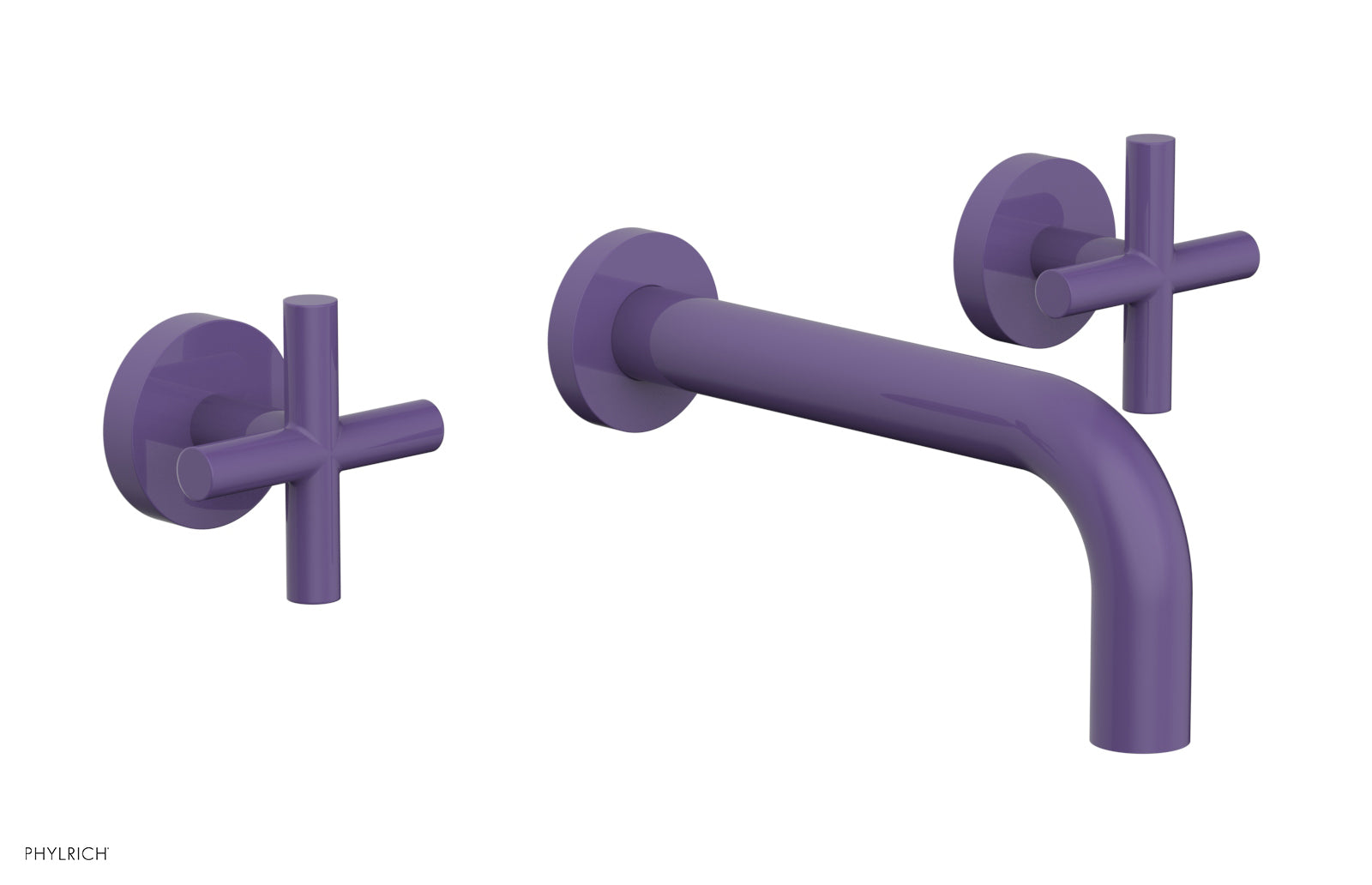 TRANSITION - Wall Lavatory Set 7 1/2" Spout - Cross Handles 120-11