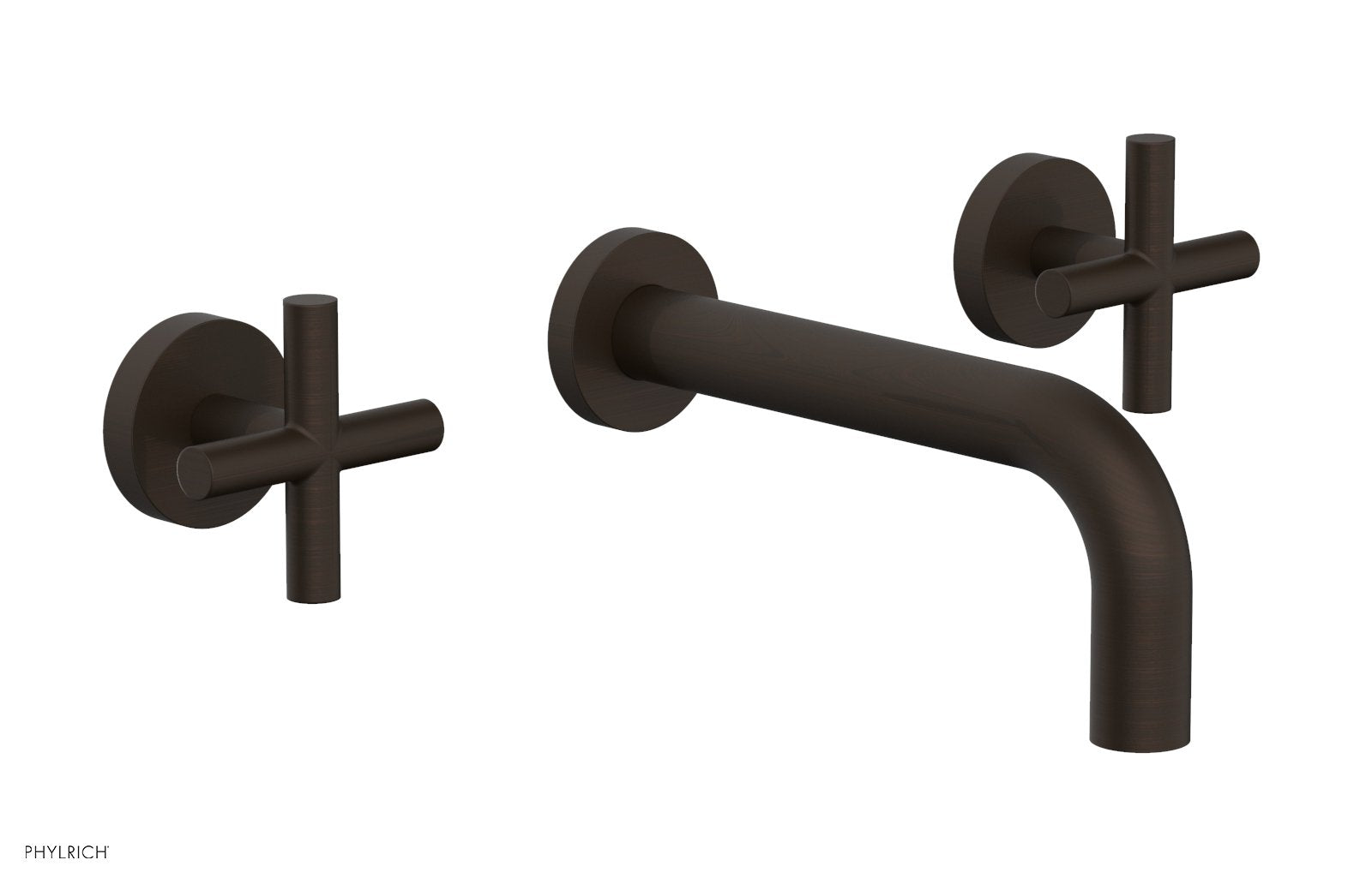 TRANSITION - Wall Lavatory Set 7 1/2" Spout - Cross Handles 120-11