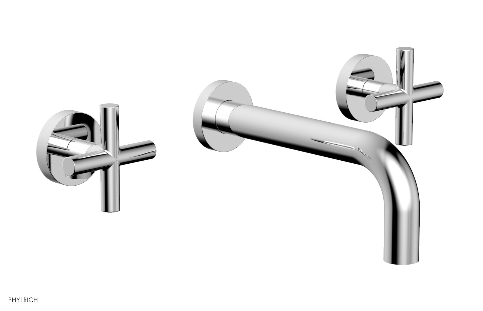 TRANSITION - Wall Tub Set 7 1/2" Spout - Cross Handles 120-56