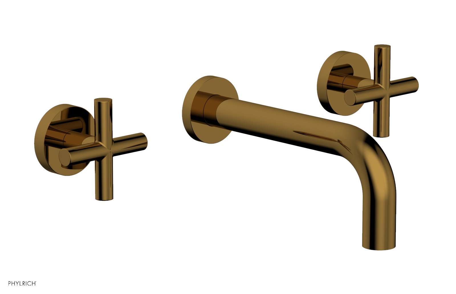 TRANSITION - Wall Tub Set 7 1/2" Spout - Cross Handles 120-56