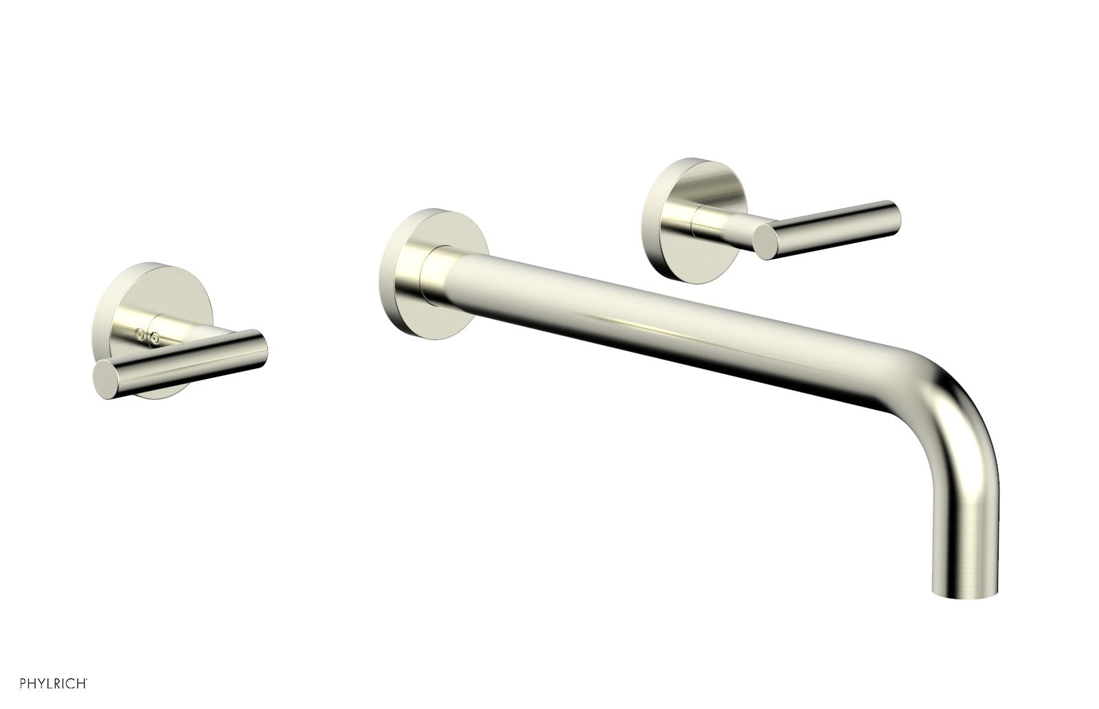 TRANSITION - Wall Lavatory Set 12" Spout - Lever Handles 120-12-12