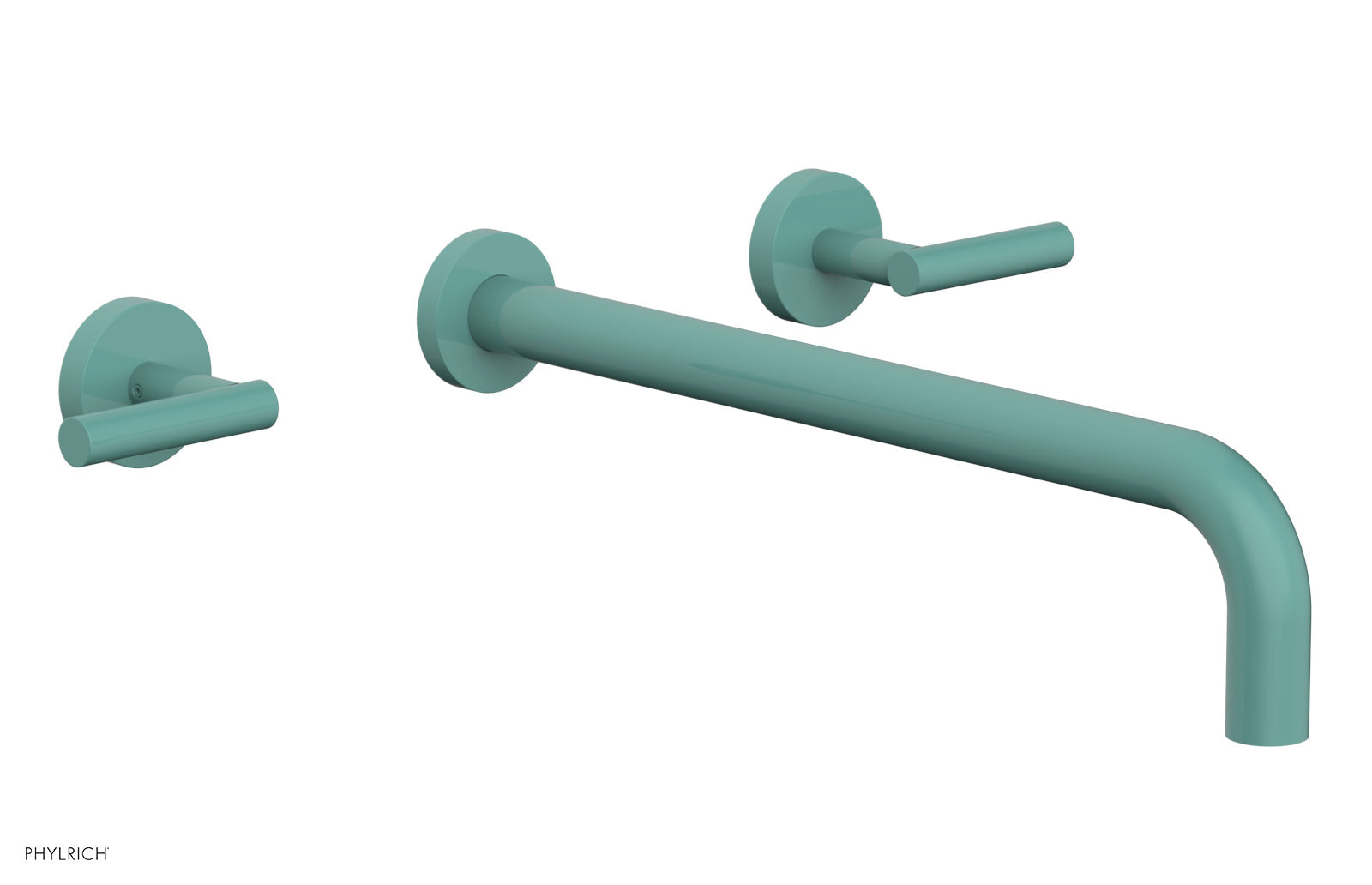 TRANSITION - Wall Tub Set 14" Spout - Lever Handles 120-57-14