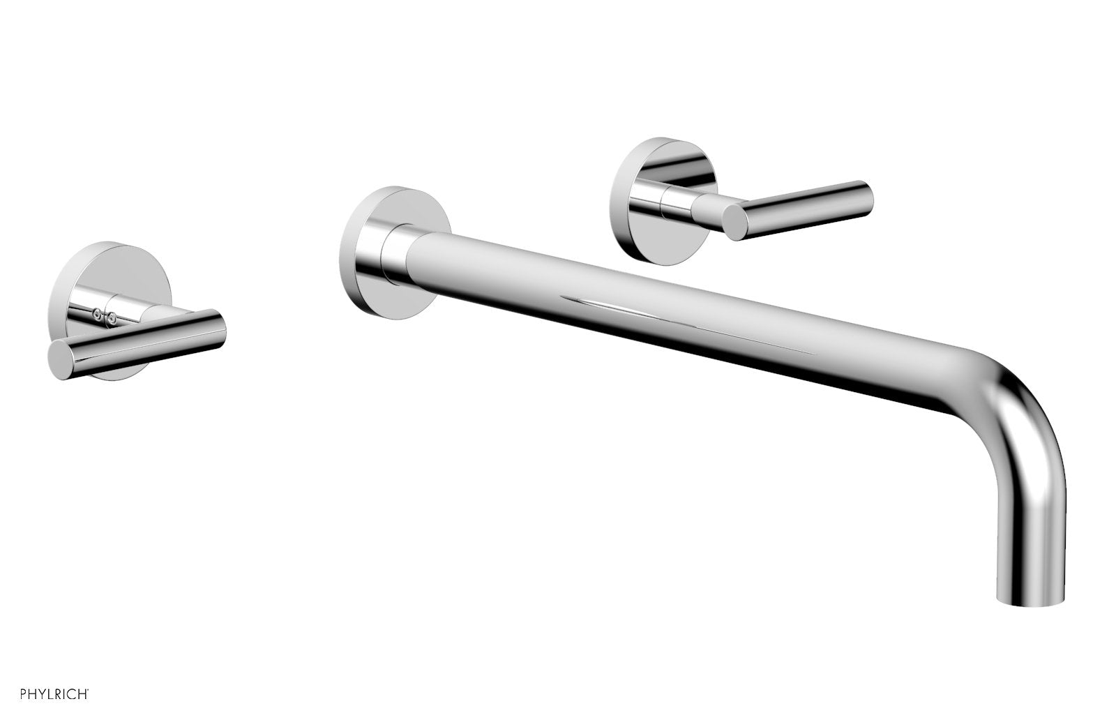 TRANSITION - Wall Tub Set 14" Spout - Lever Handles 120-57-14