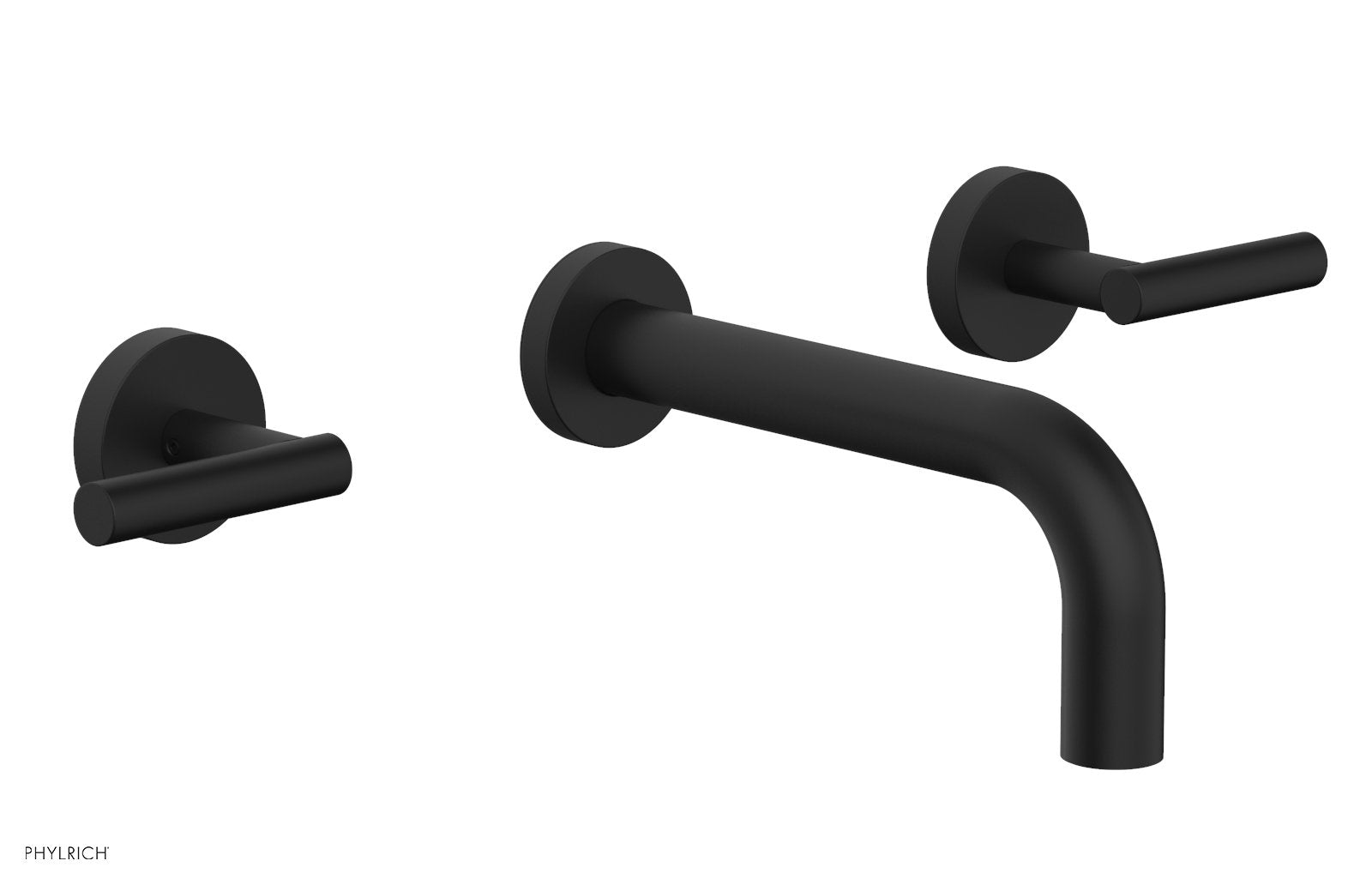 TRANSITION - Wall Lavatory Set 7 1/2" Spout - Lever Handles 120-12