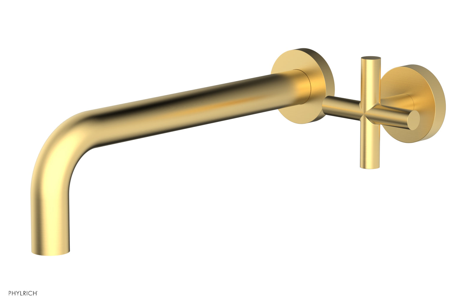 Transition 10" Single Handle Wall Lavatory Set - Cross Handle 120-15-10