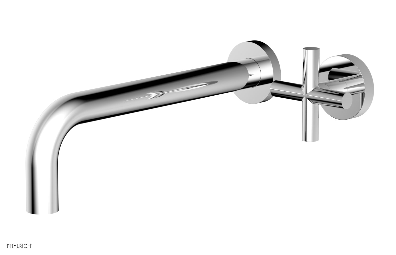 Transition 10" Single Handle Wall Lavatory Set - Cross Handle 120-15-10