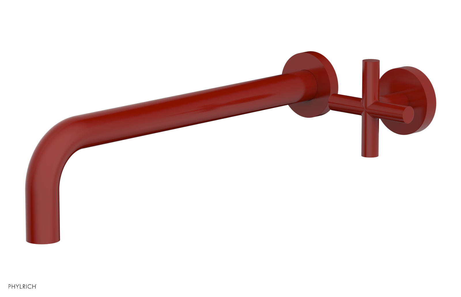 Transition 12" Single Handle Wall Lavatory Set - Cross Handle 120-15-12