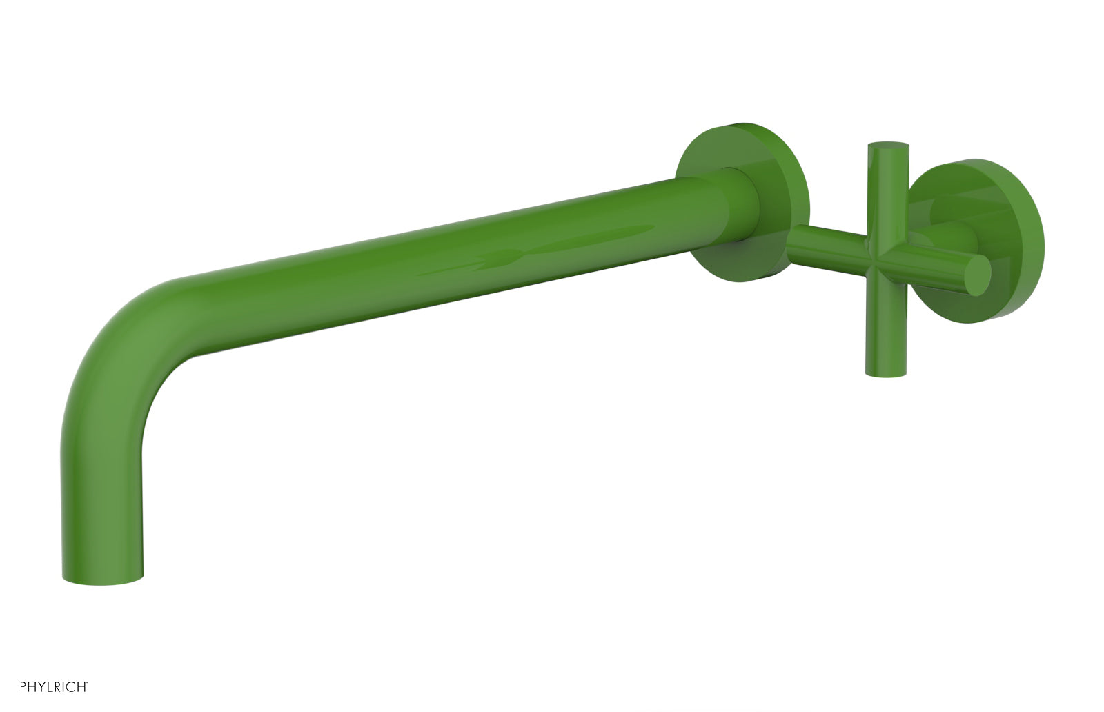 Transition 12" Single Handle Wall Lavatory Set - Cross Handle 120-15-12