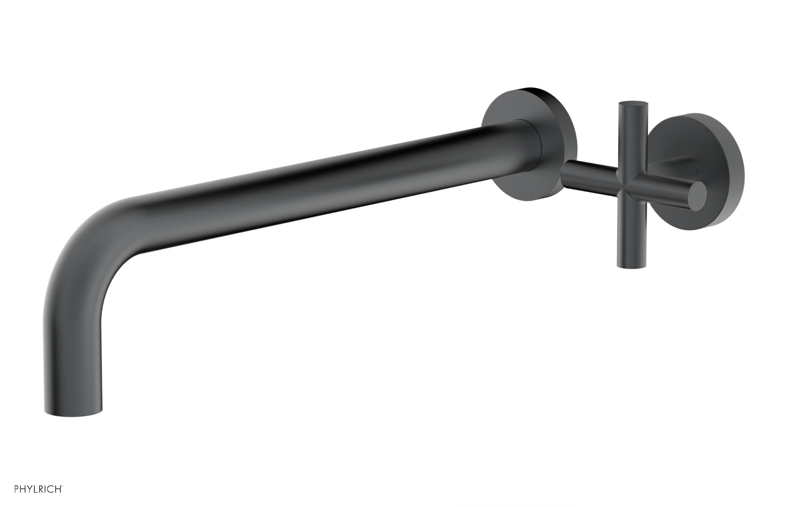 Transition 12" Single Handle Wall Lavatory Set - Cross Handle 120-15-12