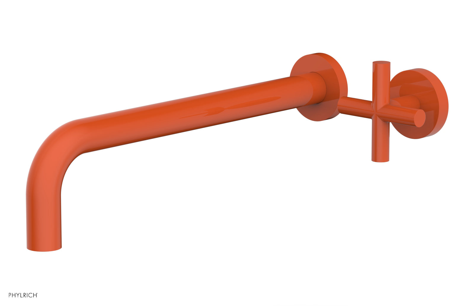 Transition 12" Single Handle Wall Lavatory Set - Cross Handle 120-15-12