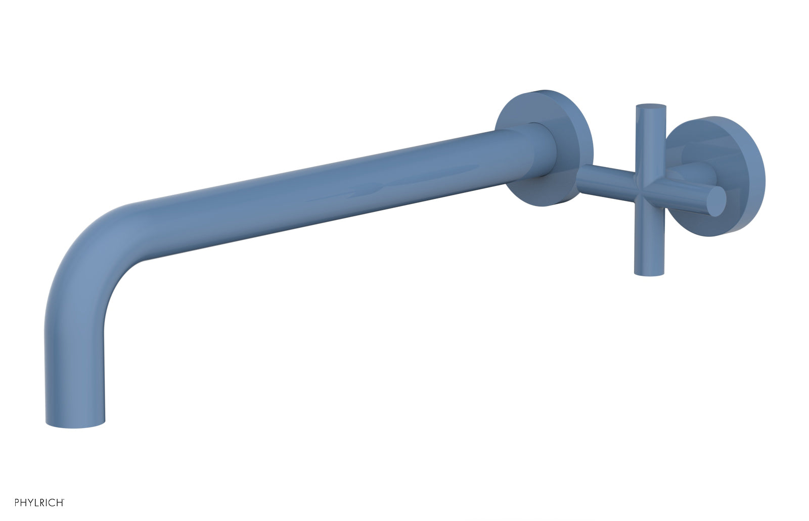 Transition 12" Single Handle Wall Lavatory Set - Cross Handle 120-15-12