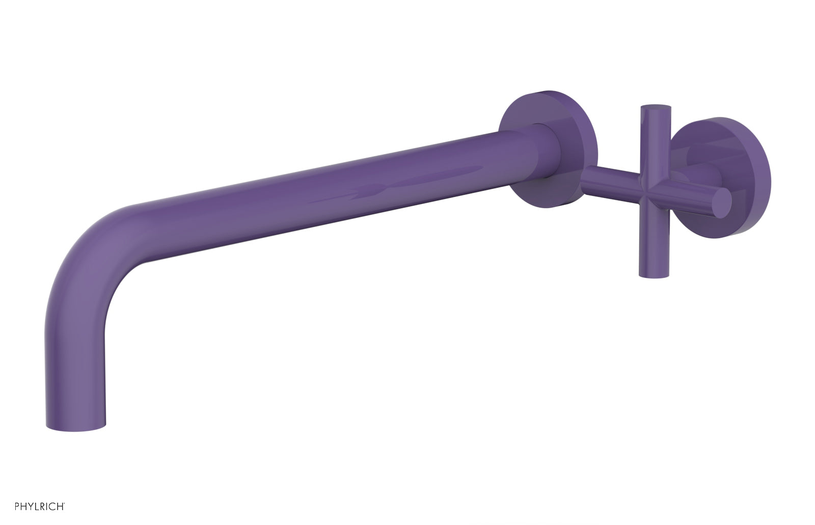 Transition 12" Single Handle Wall Lavatory Set - Cross Handle 120-15-12