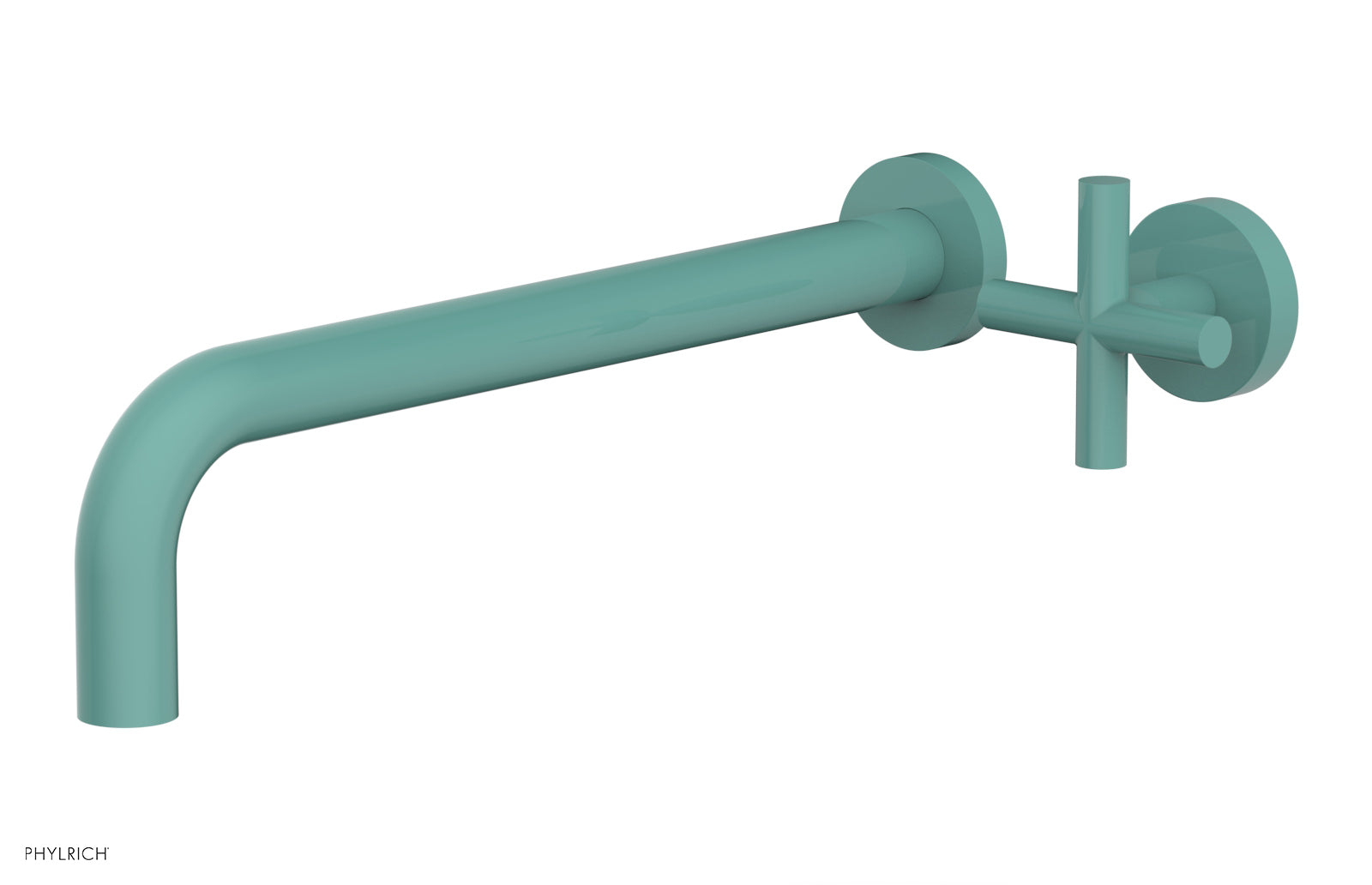 Transition 12" Single Handle Wall Lavatory Set - Cross Handle 120-15-12