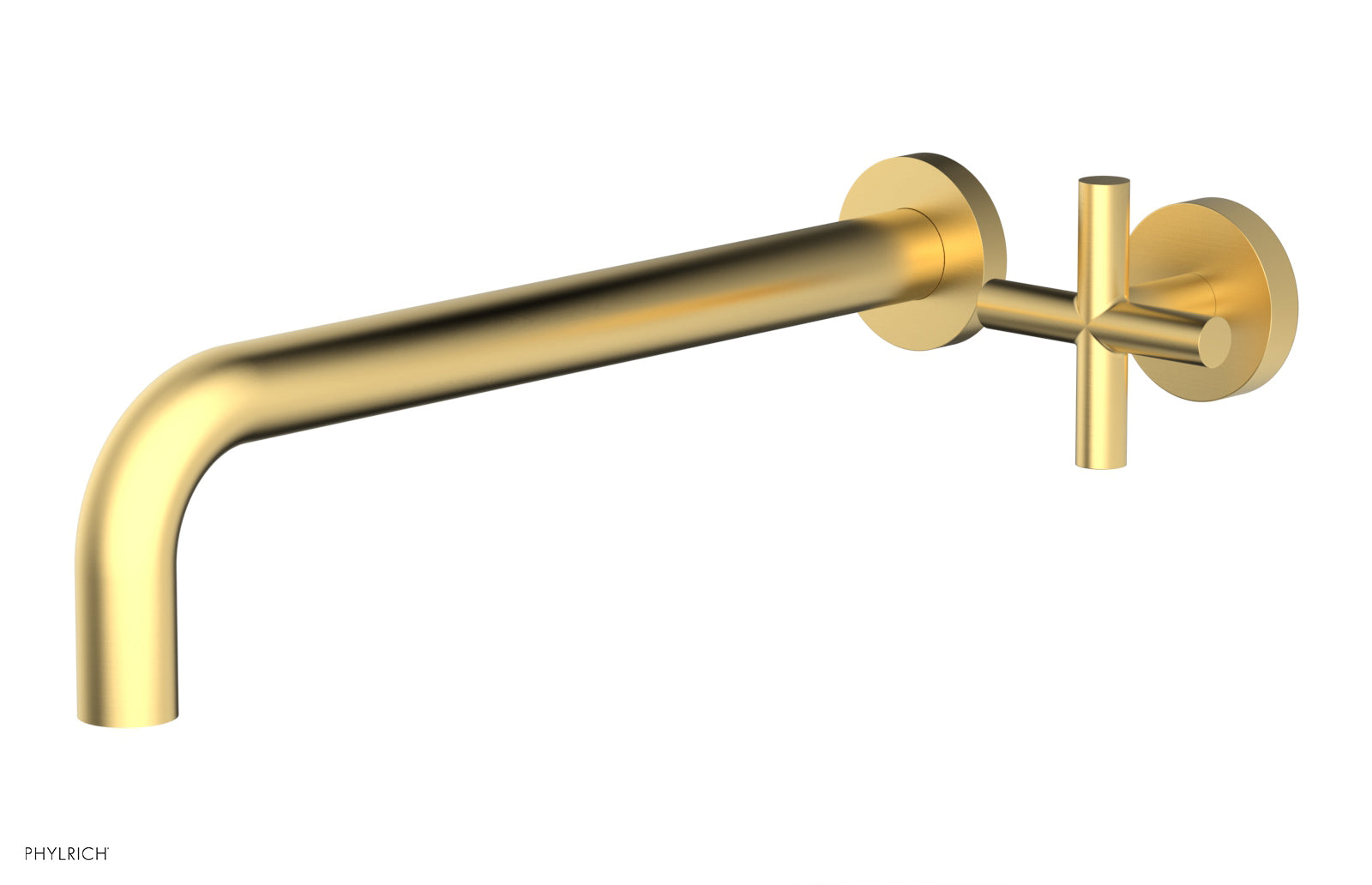 Transition 12" Single Handle Wall Lavatory Set - Cross Handle 120-15-12