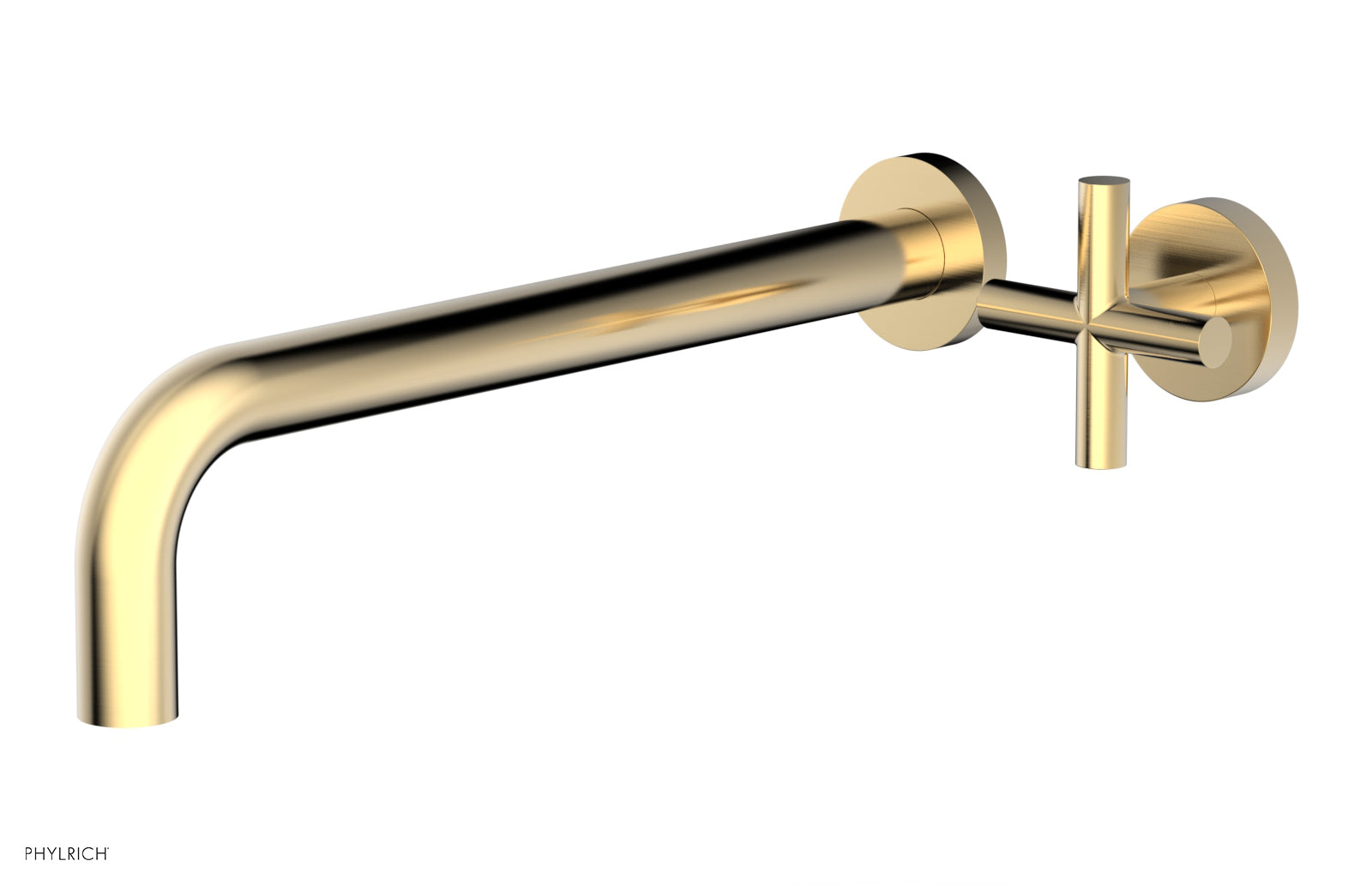 Transition 12" Single Handle Wall Lavatory Set - Cross Handle 120-15-12