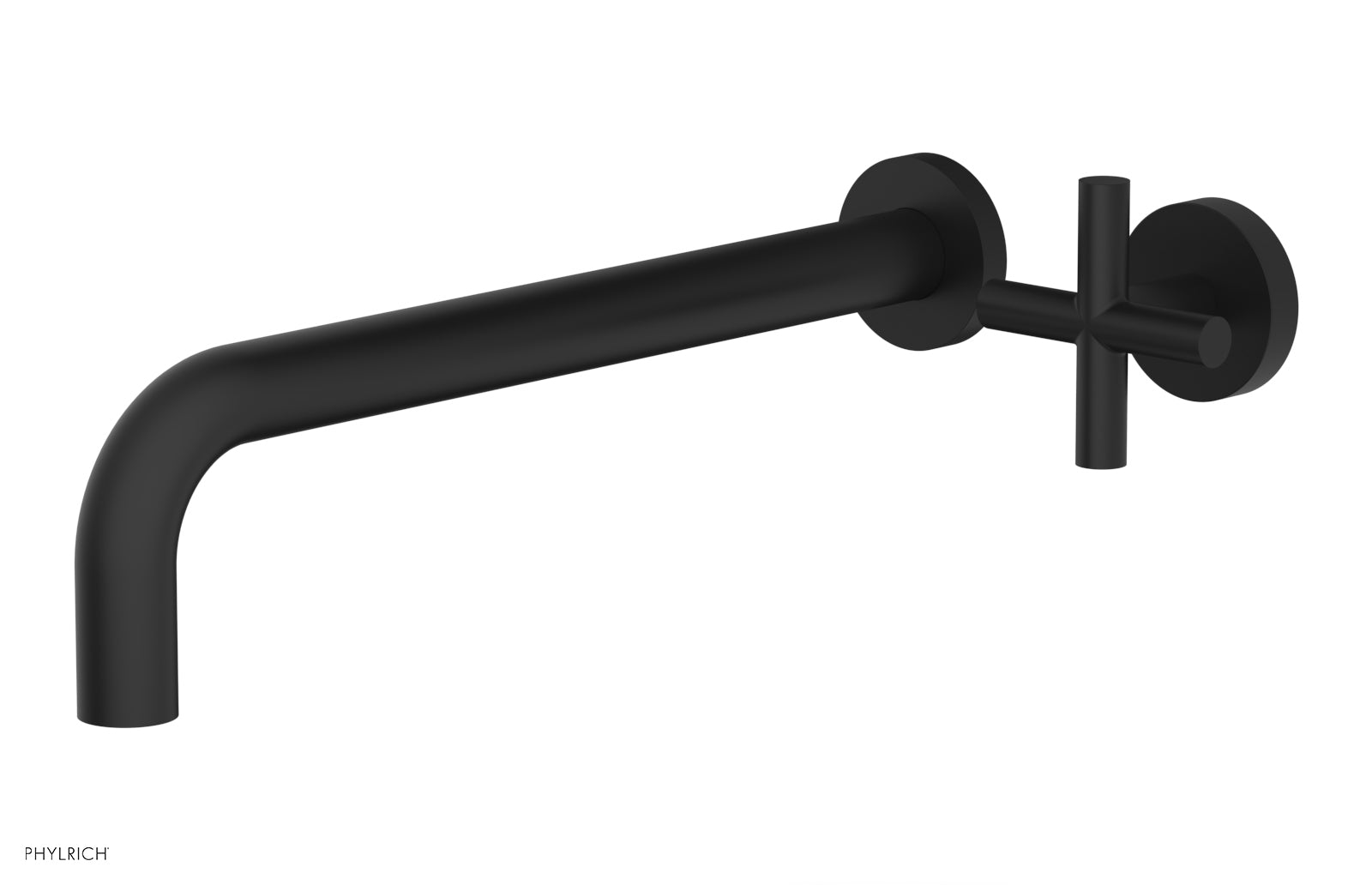 Transition 12" Single Handle Wall Lavatory Set - Cross Handle 120-15-12