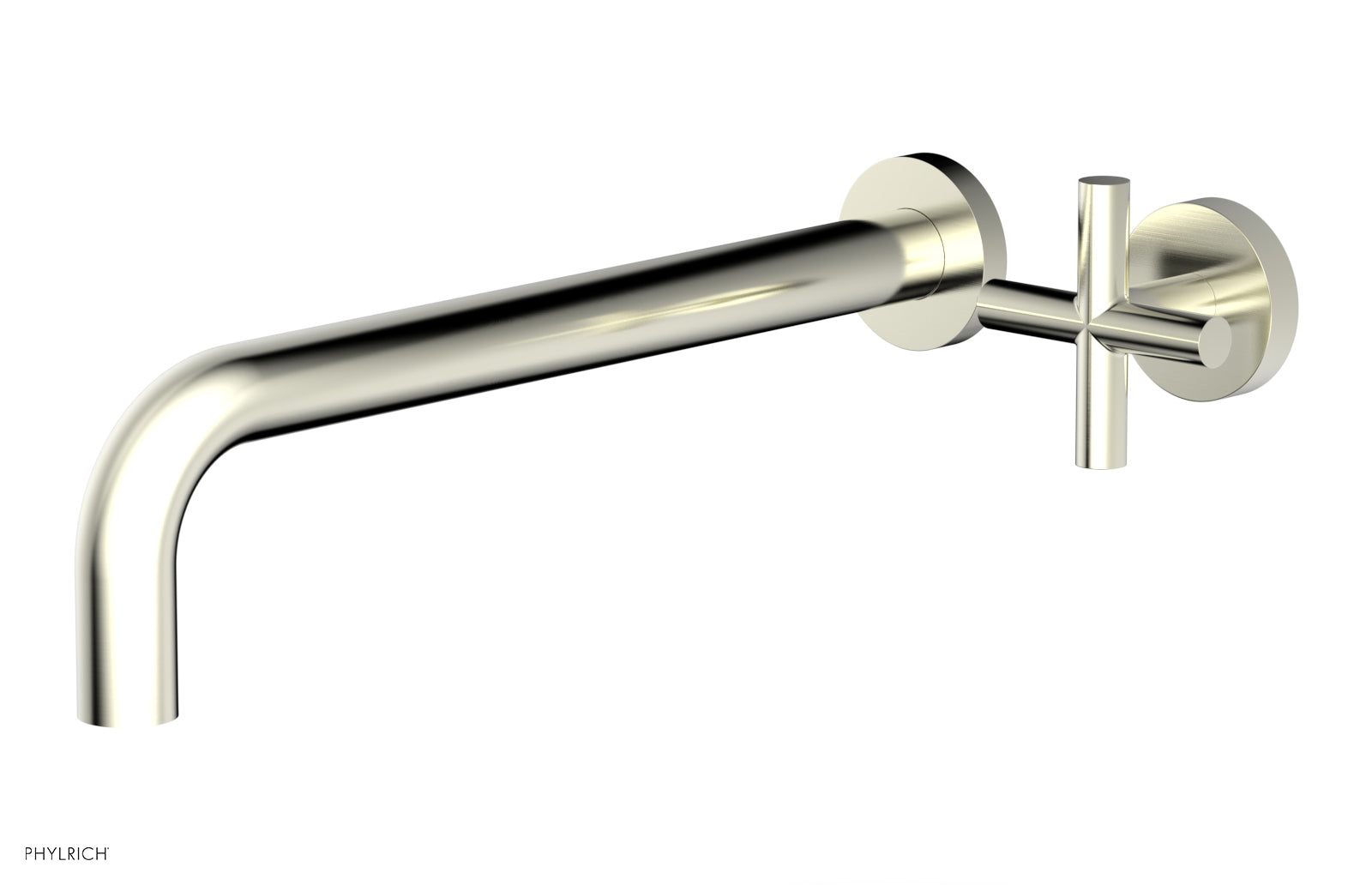 Transition 12" Single Handle Wall Lavatory Set - Cross Handle 120-15-12