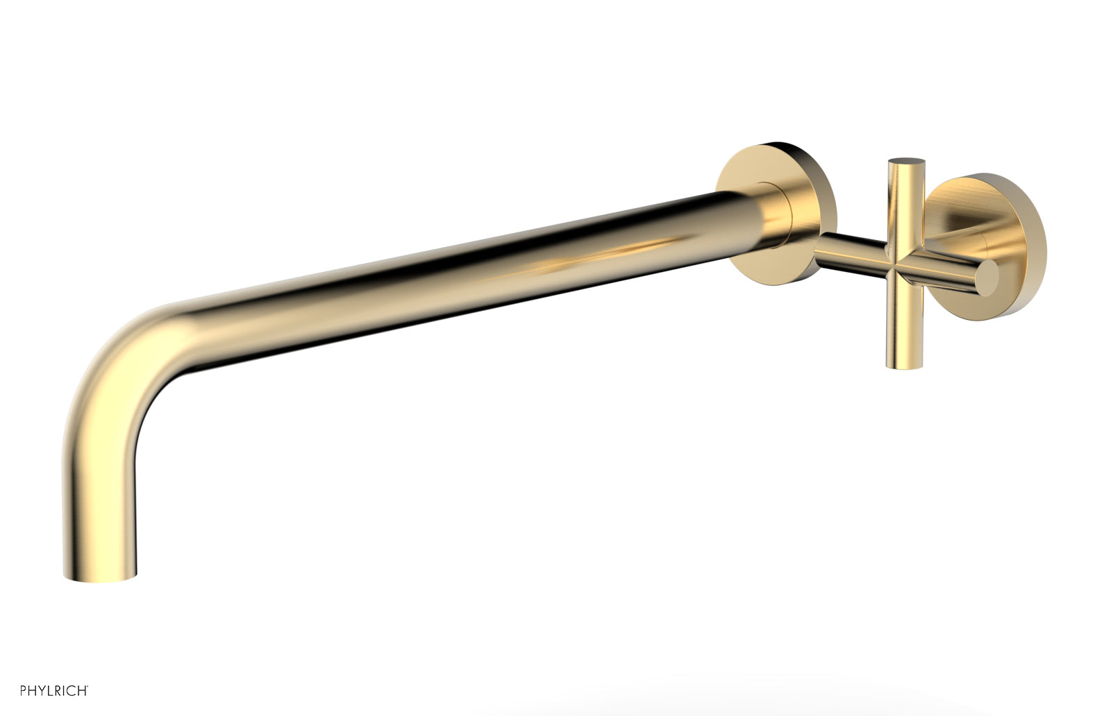 Transition 14" Single Handle Wall Lavatory Set - Cross Handle 120-15-14