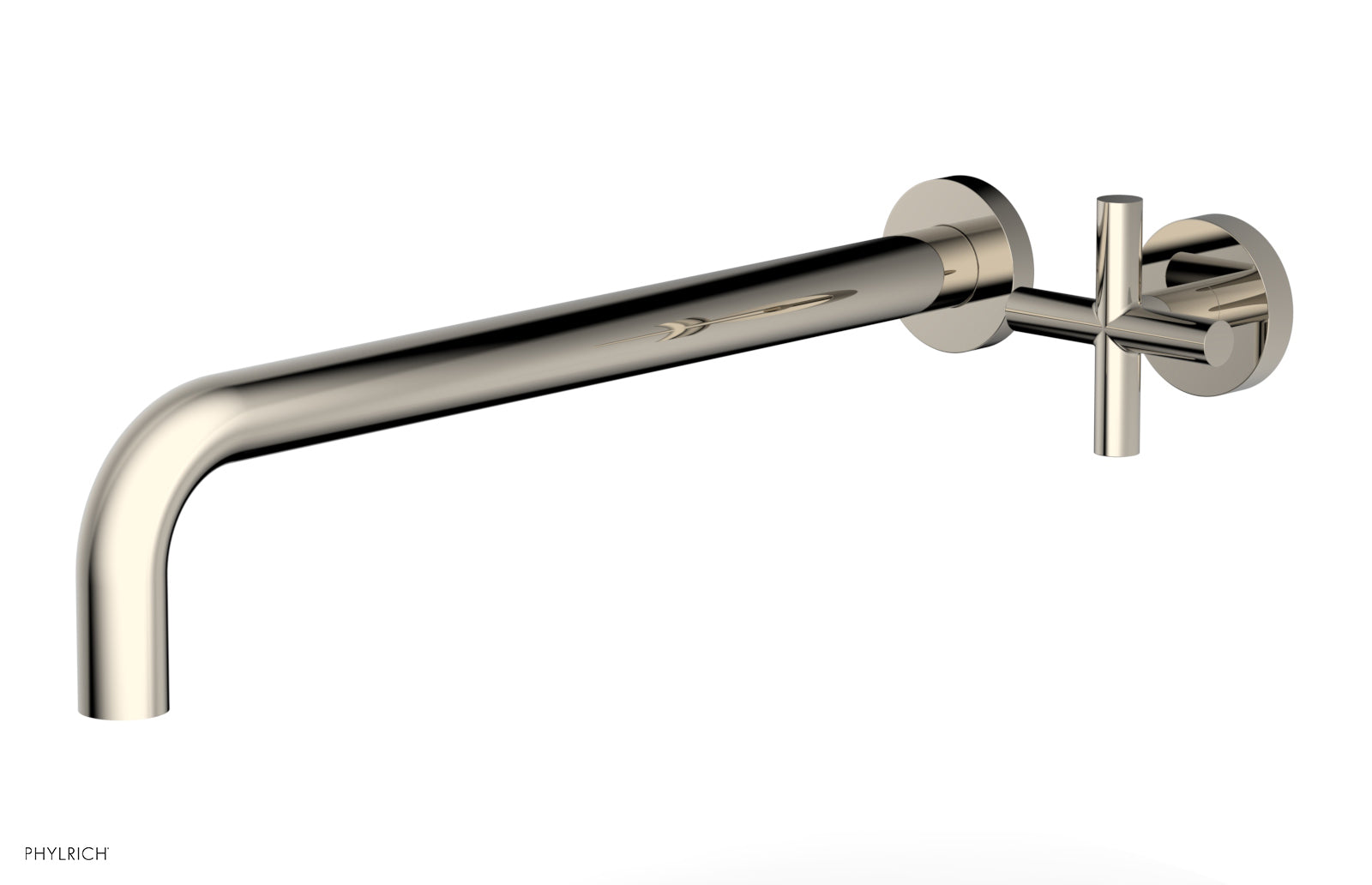 Transition 14" Single Handle Wall Lavatory Set - Cross Handle 120-15-14