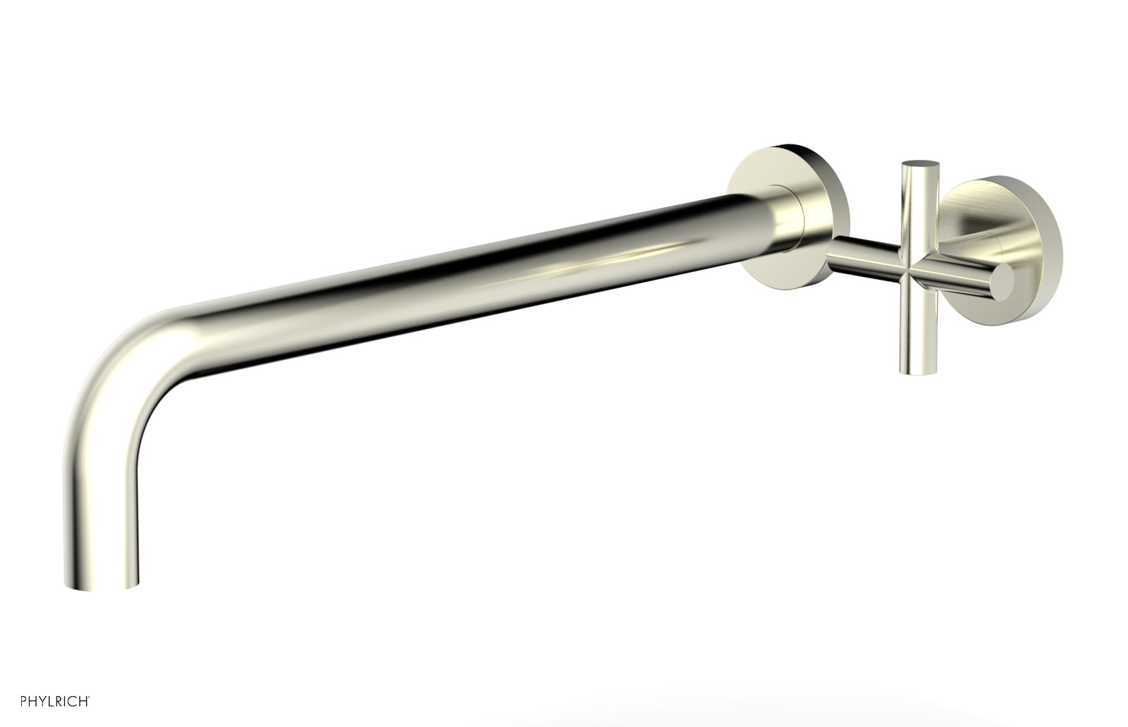 Transition 14" Single Handle Wall Lavatory Set - Cross Handle 120-15-14