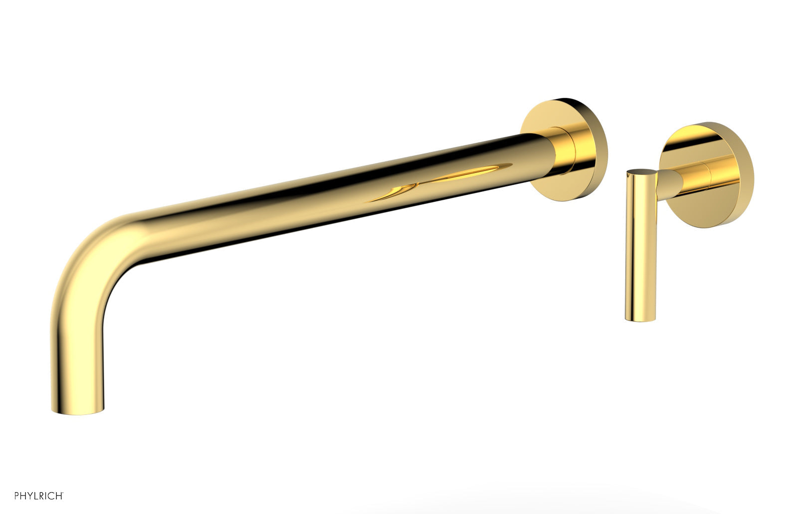 Transition 14" Single Handle Wall Lavatory Set - Lever Handle 120-16-14