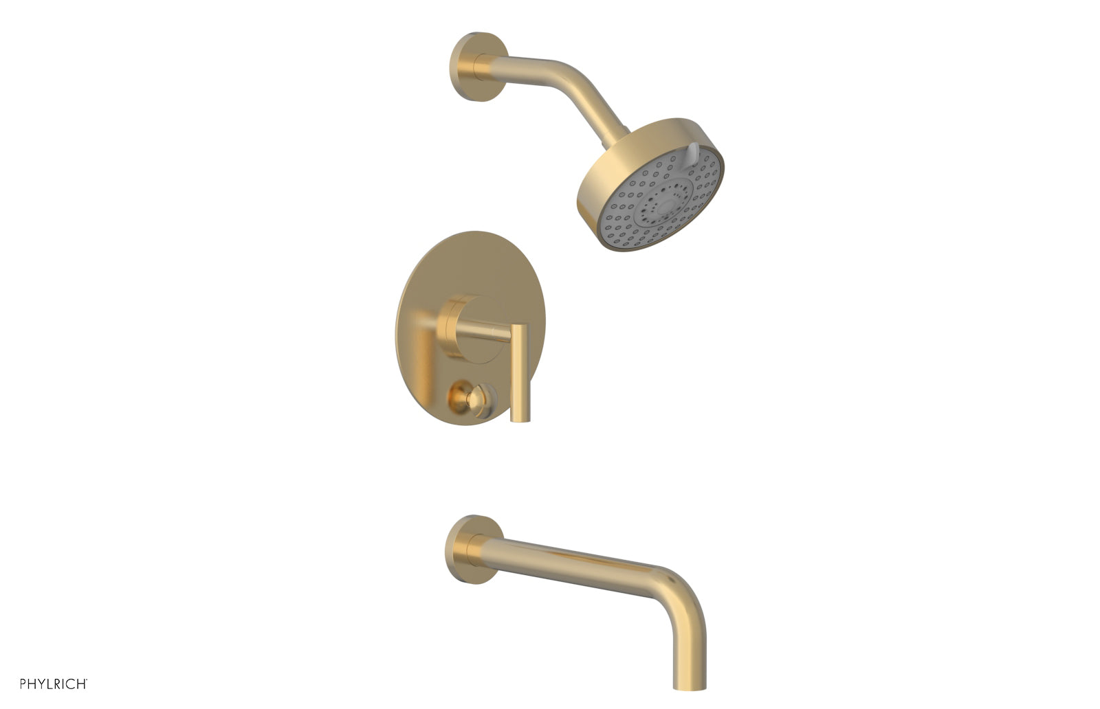 TRANSITION - Pressure Balance Tub & Shower Set 10" Spout - Lever Handle 120-27-10