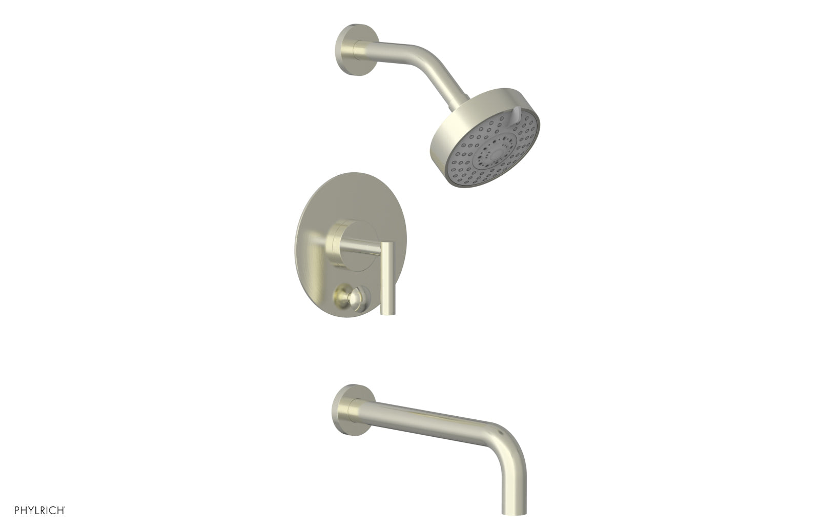 TRANSITION - Pressure Balance Tub & Shower Set 10" Spout - Lever Handle 120-27-10