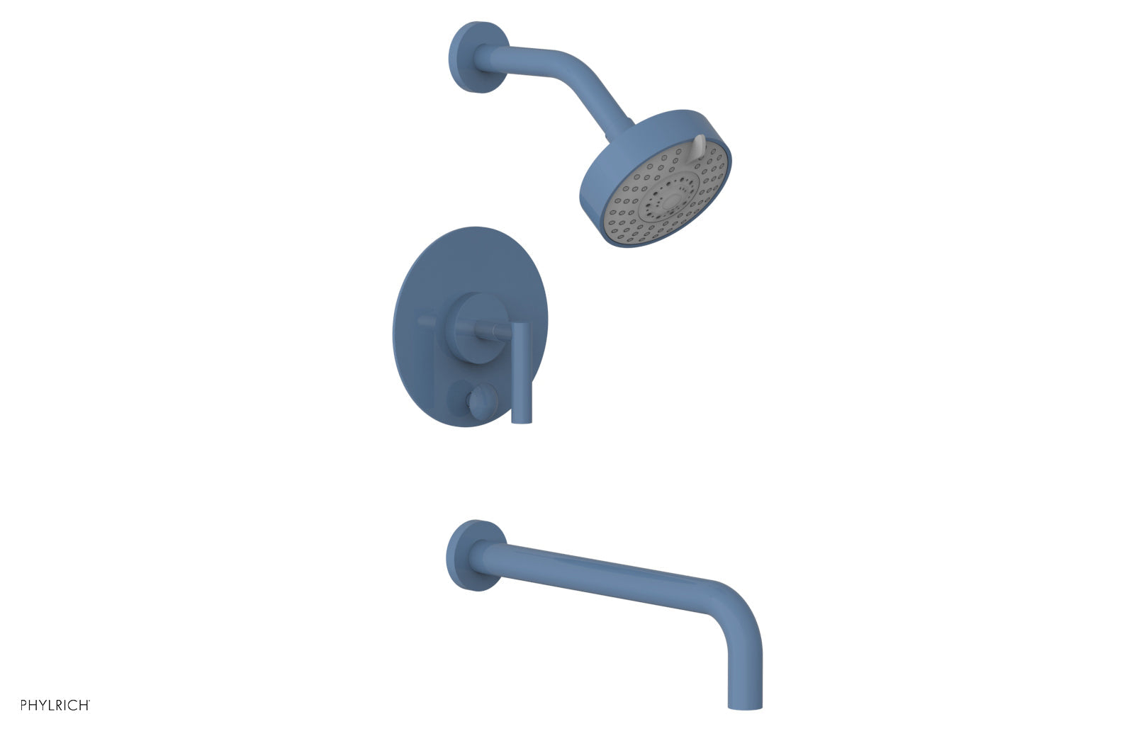 TRANSITION - Pressure Balance Tub & Shower Set 12" Spout - Lever Handle 120-27-12