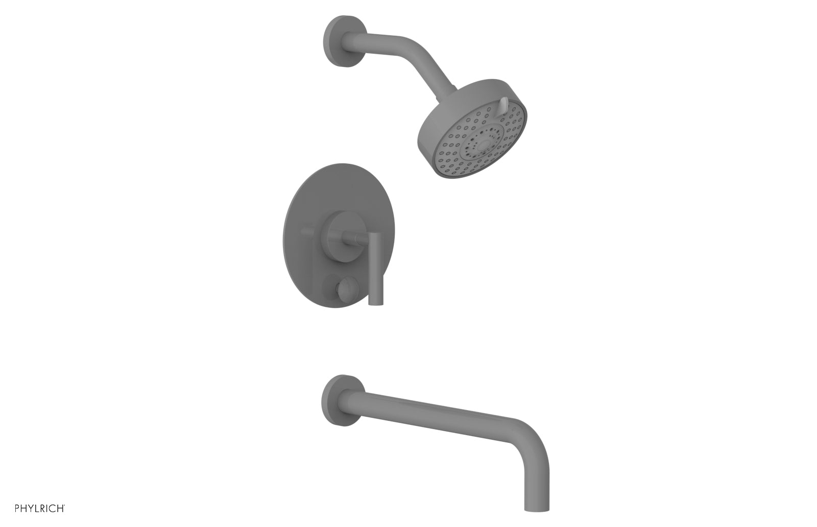 TRANSITION - Pressure Balance Tub & Shower Set 12" Spout - Lever Handle 120-27-12