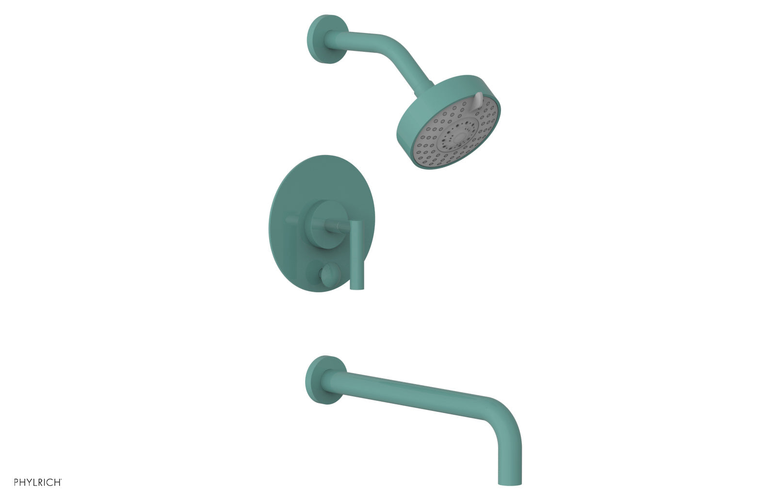 TRANSITION - Pressure Balance Tub & Shower Set 12" Spout - Lever Handle 120-27-12