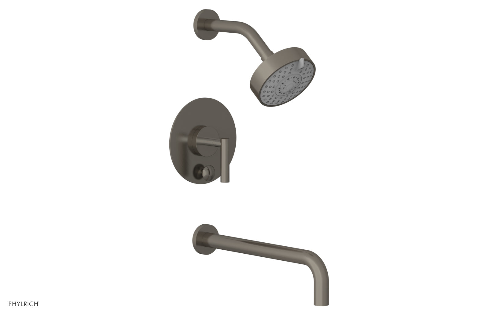 TRANSITION - Pressure Balance Tub & Shower Set 12" Spout - Lever Handle 120-27-12