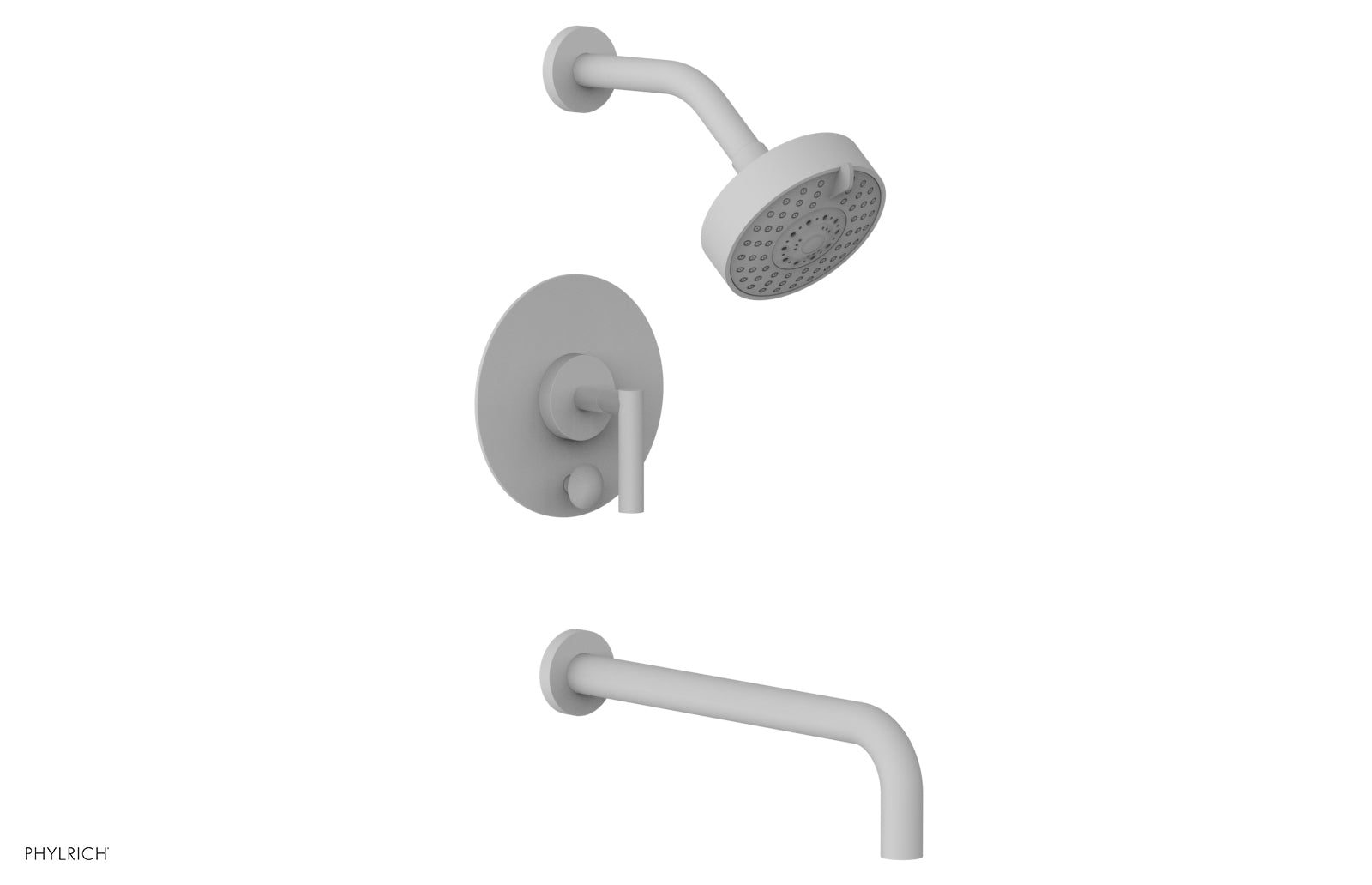 TRANSITION - Pressure Balance Tub & Shower Set 12" Spout - Lever Handle 120-27-12