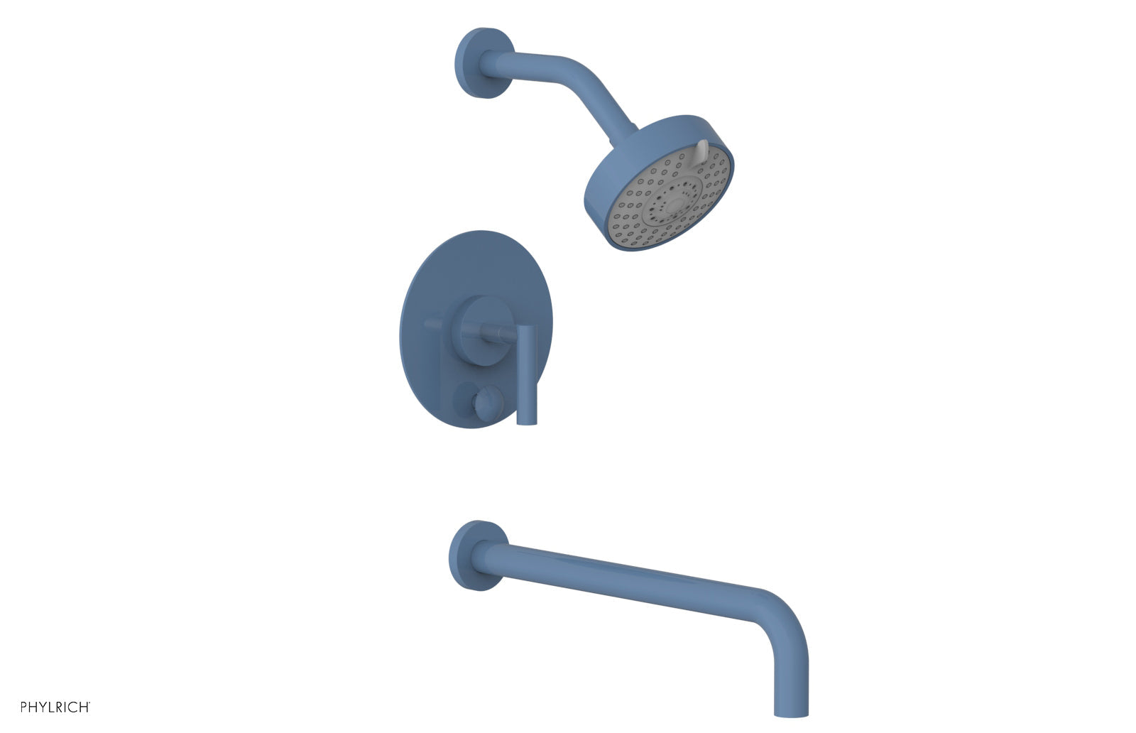 TRANSITION - Pressure Balance Tub & Shower Set 14" Spout - Lever Handle 120-27-14