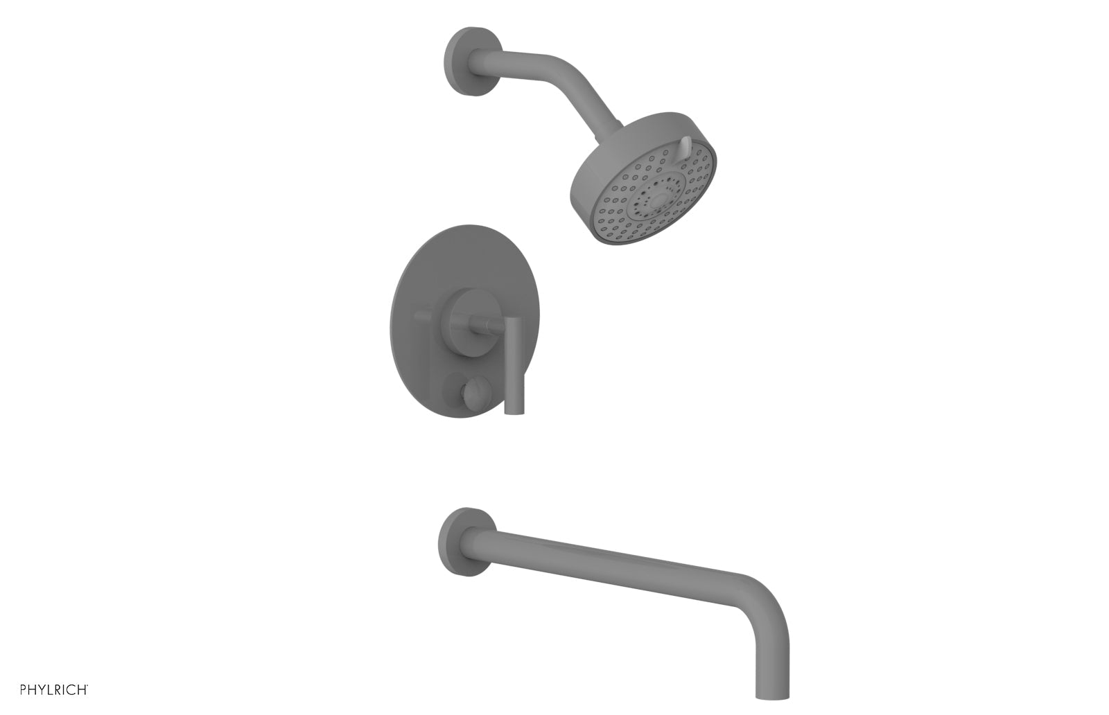 TRANSITION - Pressure Balance Tub & Shower Set 14" Spout - Lever Handle 120-27-14