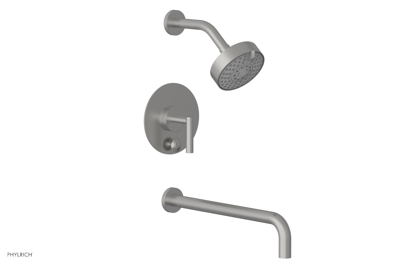 TRANSITION - Pressure Balance Tub & Shower Set 14" Spout - Lever Handle 120-27-14