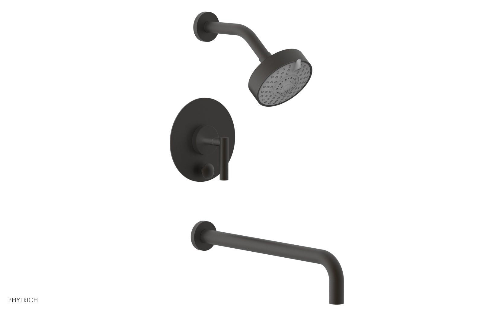 TRANSITION - Pressure Balance Tub & Shower Set 14" Spout - Lever Handle 120-27-14