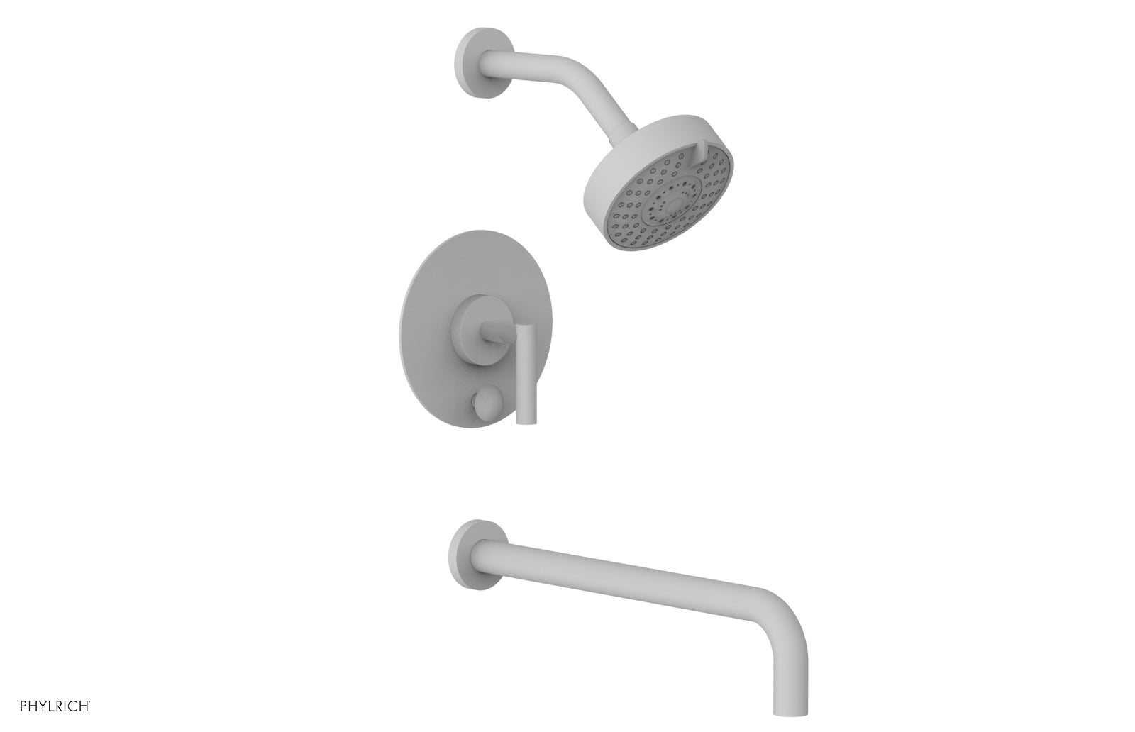 TRANSITION - Pressure Balance Tub & Shower Set 14" Spout - Lever Handle 120-27-14