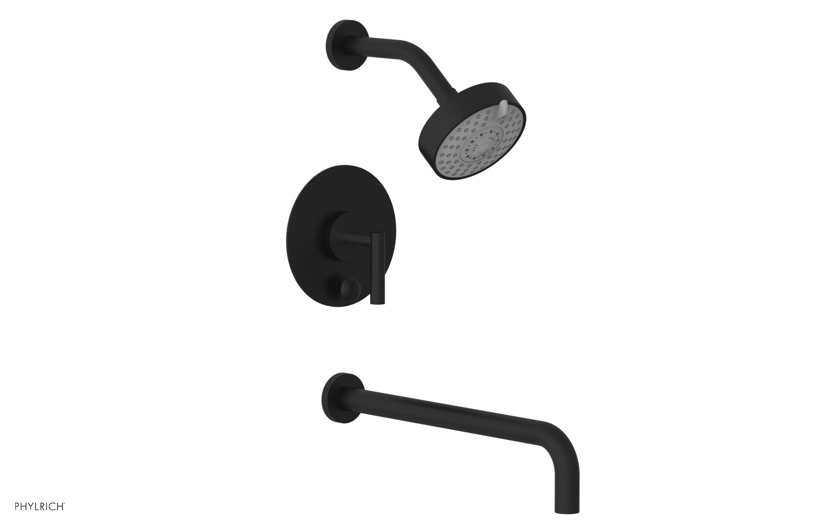 TRANSITION - Pressure Balance Tub & Shower Set 14" Spout - Lever Handle 120-27-14